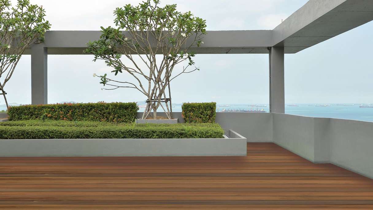 TerraWood Holzterrasse Ipé PRIME beidseitig glatt - 1.83m bis 6.1m