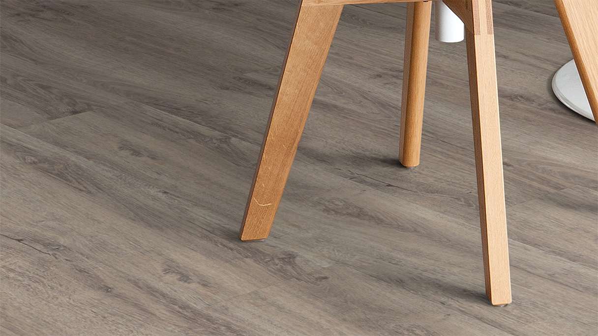 Gerflor Klick Vinyl - Virtuo 55 Rigid Acoustic Baita Taupe (39091026)