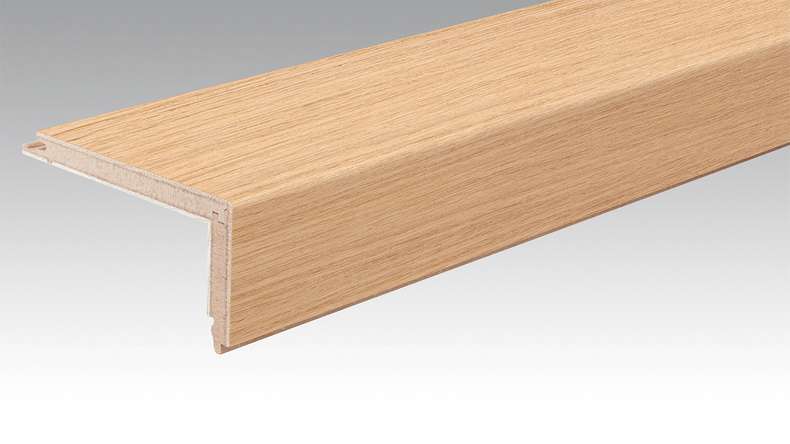 MEISTER Treppenkantenprofil aus Parkett L-Profil Eiche harmonisch pure 9013 (800004-2150-09013 - 9036009013)