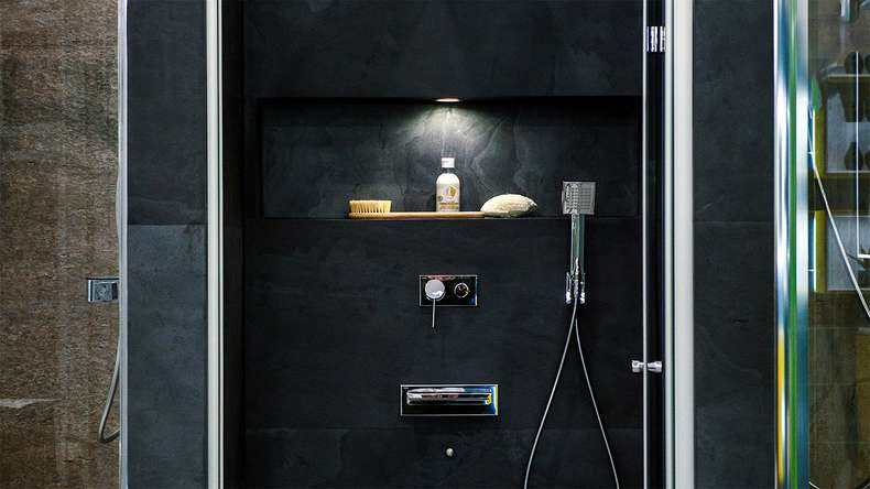 planeo EVOLITH Slate&Stone - Naturstein Wandverkleidung Noctis 1220 x 610 mm