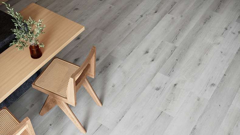 planeo WPC Klick Vinyl - PUREtec MAX 70 EIR Grey Oak | Trittschalldämmung integr. (RP-A50-4)