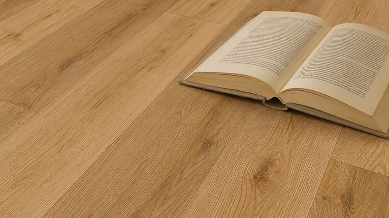planeo Rigid Klick Vinyl - SolutionX 2in1 BigSize Prestige Oak 1,83m lange XL Diele | Trittschalldämmung integr. (ECF-BS-87)