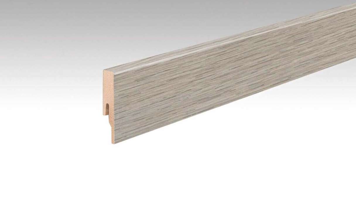 MEISTER Sockelleisten Fußleisten Feldeiche greige 6854 - 2380 x 60 x 16 mm (200013-2380-06854 - 6948236854)