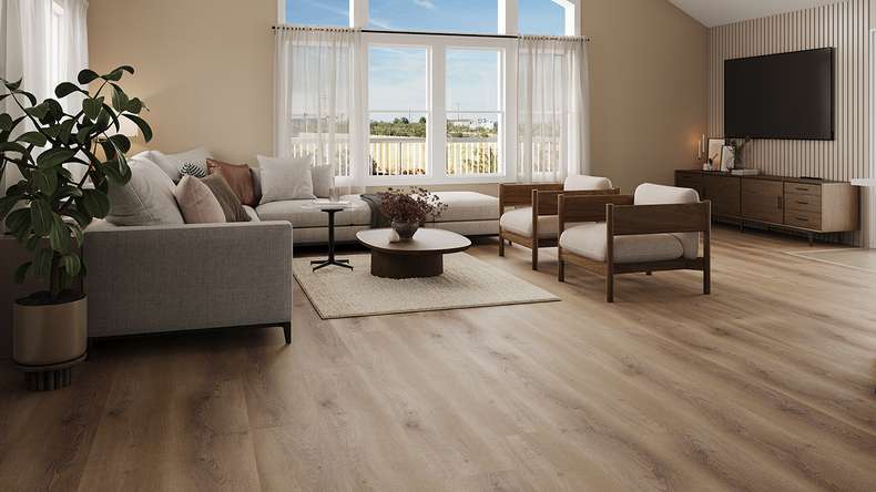 planeo Rigid Klick-Vinyl - Eiche Chania 1,82m lange XL Diele (P72206U)