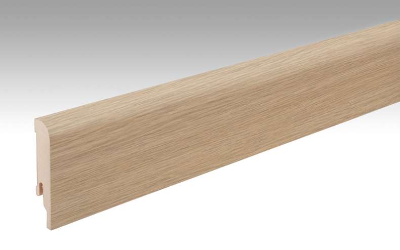 MEISTER Sockelleisten Fußleisten Stieleiche Nature 6983 - 2380 x 80 x 16 mm (200006-2380-06983 - 6939236983)