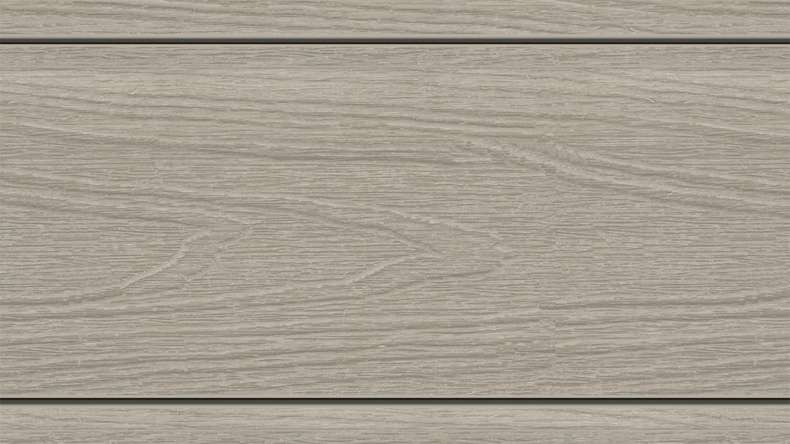 planeo MAXLine Nature - 3m WPC CoEx ummantelte XL Terrassendiele Verbundprofil leicht - Hellgrau strukturiert/glatt gebürstet