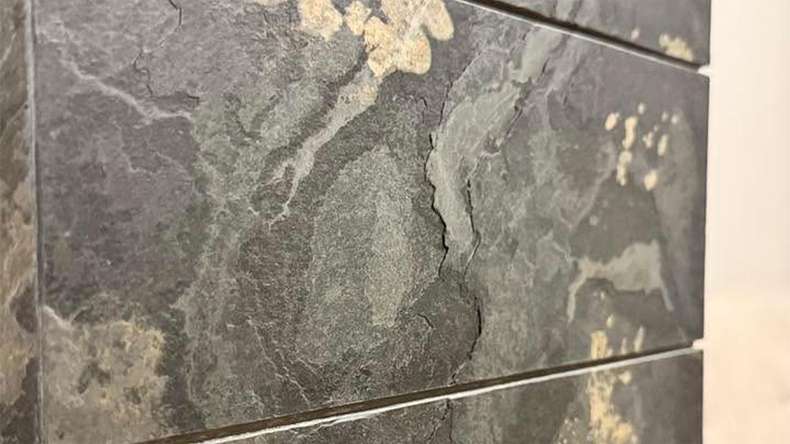 planeo EVOLITH Slate&Stone - Naturstein Wandverkleidung Terracrust 1220 x 610 mm