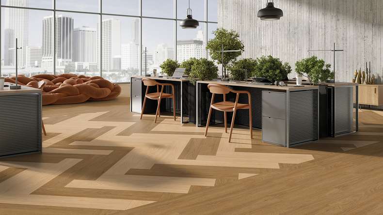 Gerflor Klebevinyl - Creation 30 Tamo Light Brown