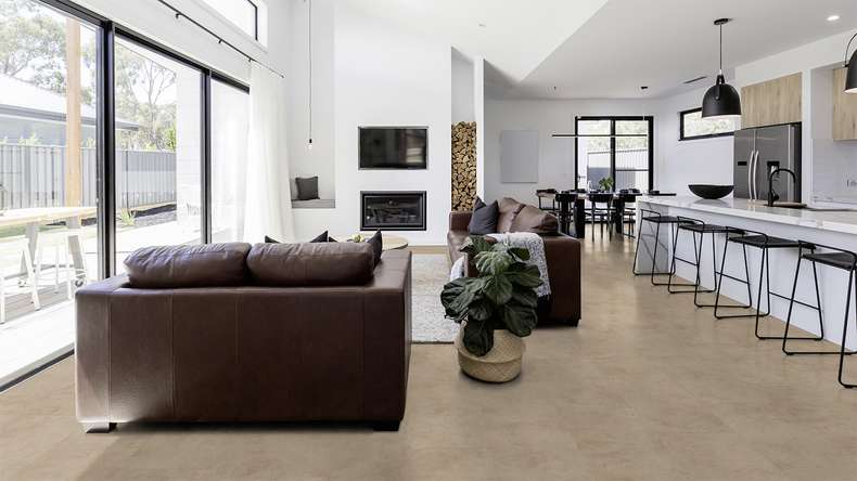 Gerflor Klick Vinyl - Virtuo 30 Rigid Acoustic Tavla Beige | Trittschalldämmung integr. (39101451)