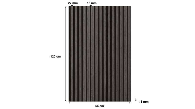 Skaben Akustikpaneele SilentWall - Eiche Natur Schwarz
