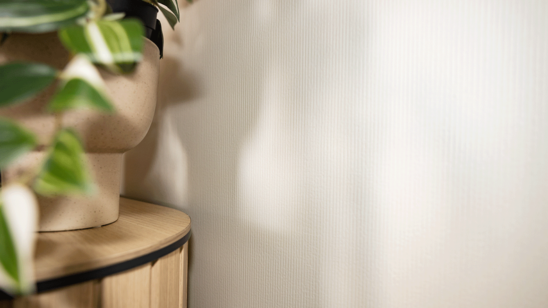 planeo Wandverkleidung SPC - CeraRock Tile Stripes Concrete Cream XL 280 x 117,5 cm