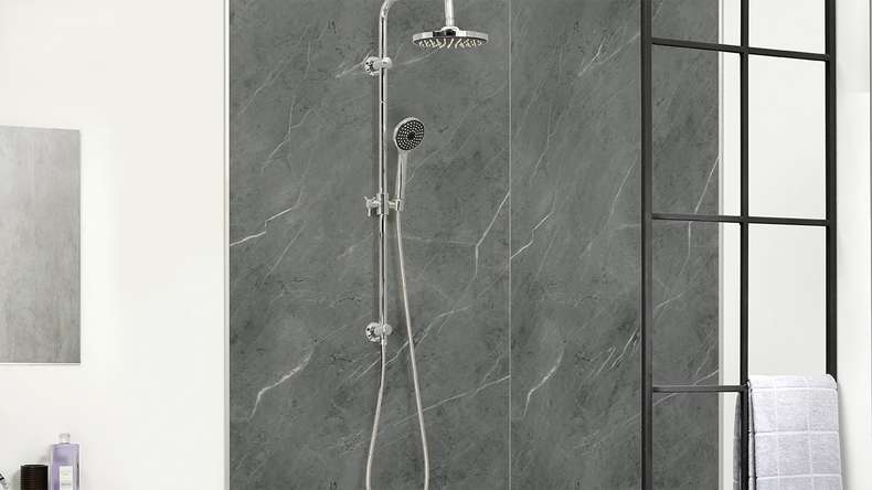 Wandverkleidung Kunststoff - planeo StrongWall XL - Sardi 90 x 260 cm