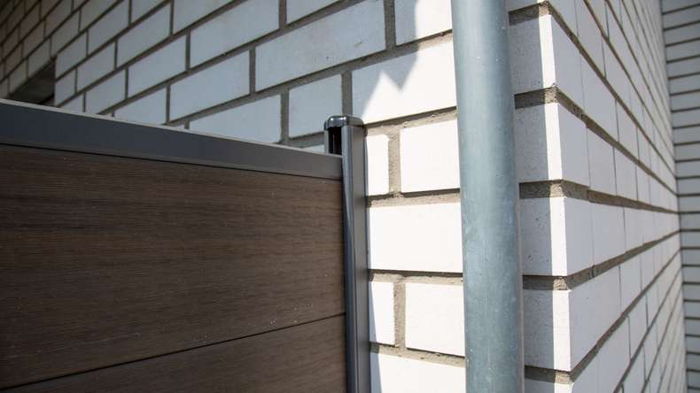 planeo Gardence Strong - Alu-Universalleiste Anthrazit