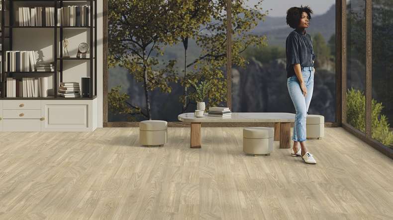 Gerflor CV-Belag - TEXLINE Nature 2387 Woodring Clear