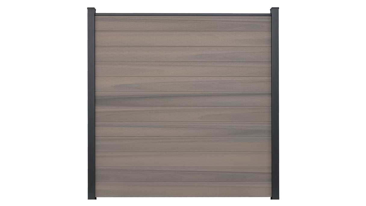 planeo Gardence Strong - BPC-Gartenzaun Quadratisch Bi-Color co-ex