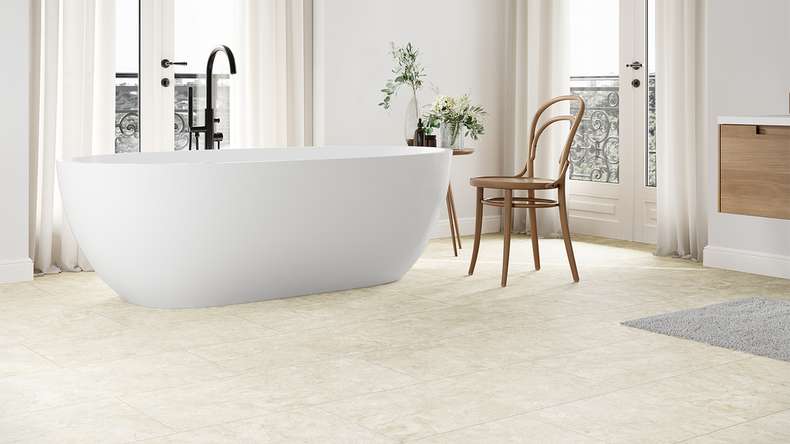 planeo Rigid Klick Vinyl - Stone Sandstone | Trittschalldämmung integr. (100P3021)