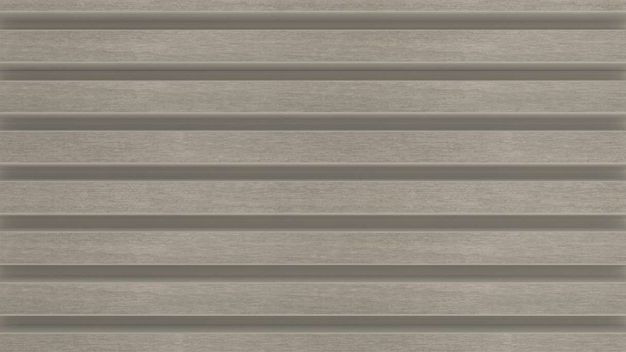 planeo LINEA Slim - WPC CoEx Fassadenverkleidung Hellgrau 2900 x 215 mm