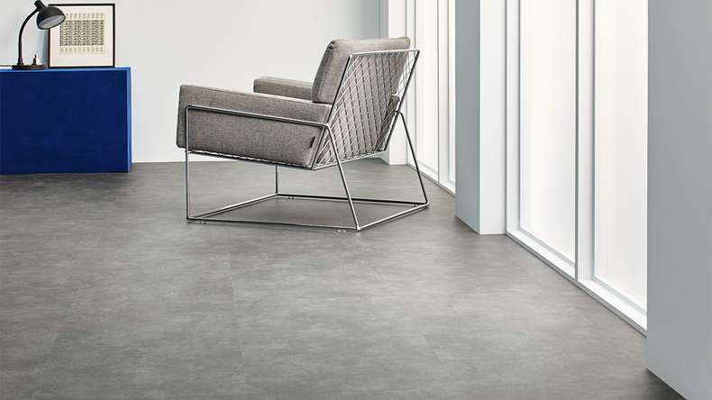 Forbo Allura Material 55 Klebevinyl - Natural Concrete 500 x 500 mm (62522DR5)