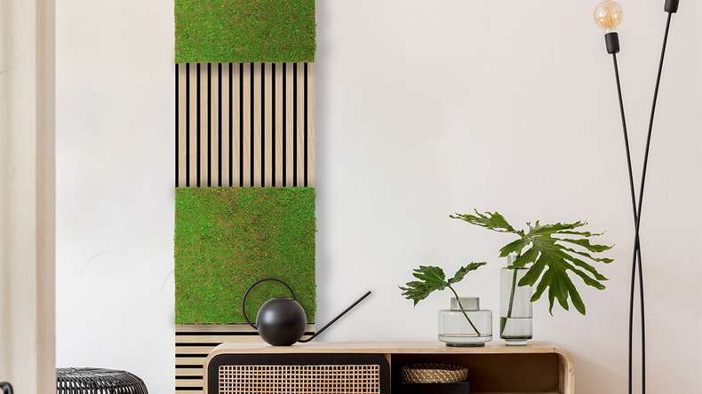 planeo Akustikpaneel - MixWall Timber Touch Flare Oak 52 x 52 cm | Echtholzfurnier (PLMW-00011A)