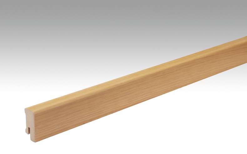 MEISTER Sockelleisten Fußleisten Eiche Nature 1084 - 2380 x 38 x 16 mm (200051-2380-01084 - 1031231084)