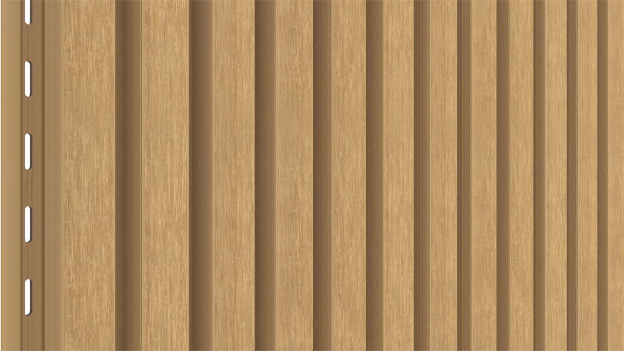 planeo LINEA Slim - WPC CoEx Fassadenverkleidung Sand 2900 x 215 mm