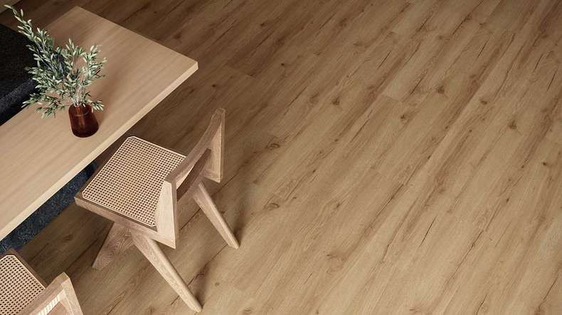 planeo WPC Klick Vinyl - PUREtec MAX 70 EIR Classic Light Oak | Trittschalldämmung integr. (RP-A50-6)