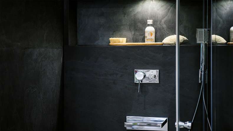 planeo EVOLITH Slate&Stone - Naturstein Wandverkleidung Noctis 1220 x 610 mm