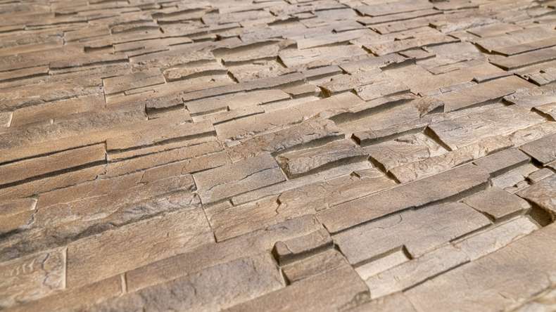 planeo Fassadenplatte Steinoptik - NovikStone DS Brownstone 1054 x 334 mm
