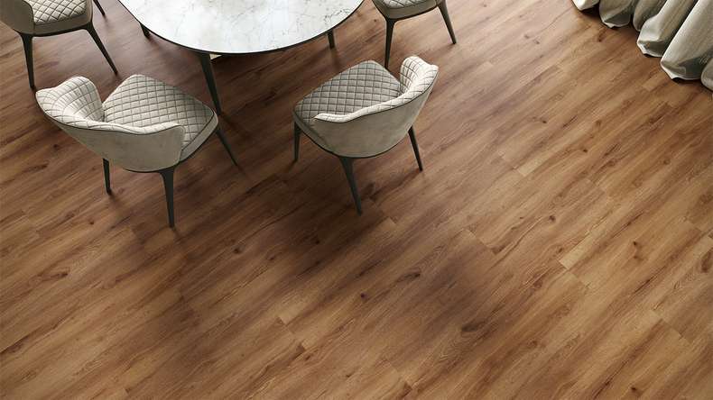 planeo Rigid Klick Vinyl - GRANDline Nature Oak Brown | Trittschalldämmung integr. (NF-GL-702-N)