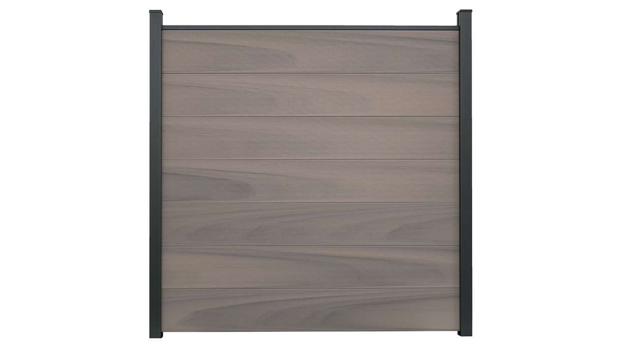 planeo Gardence Strong XL - BPC-Gartenzaun Bi-Color co-ex
