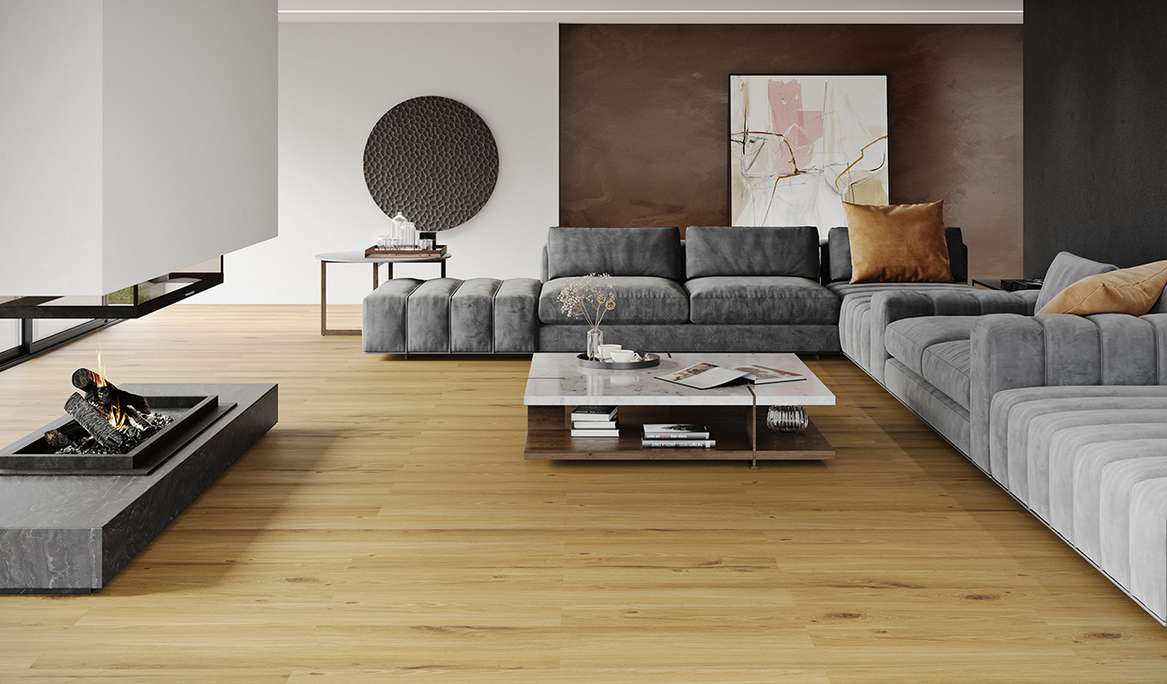 planeo Klick Vinyl - Rigid Honey Oak 5G | Made in Germany
