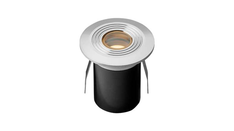 planeo Gartenbeleuchtung 12V - LED-Einbauleuchte Onyx 30 RS - 0.5W 3 Lumen