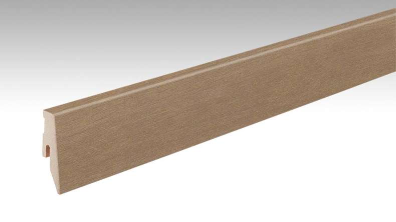 MEISTER Sockelleisten Fußleisten Eiche graubraun 1274 - 2380 x 60 x 20 mm (200049-2380-01274 - 1030231274)