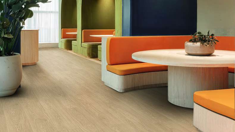 Gerflor Klick Vinyl Rigid - Creation 70 Clic EIR Lounge Oak Beige | Synchronprägung (61331272)