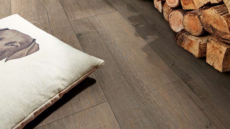 MEISTER Designboden MeisterDesign. next DD 500 S - 06986 Altholzeiche lehmgrau | Trittschalldämmung integr. (400054-1287220-06986)