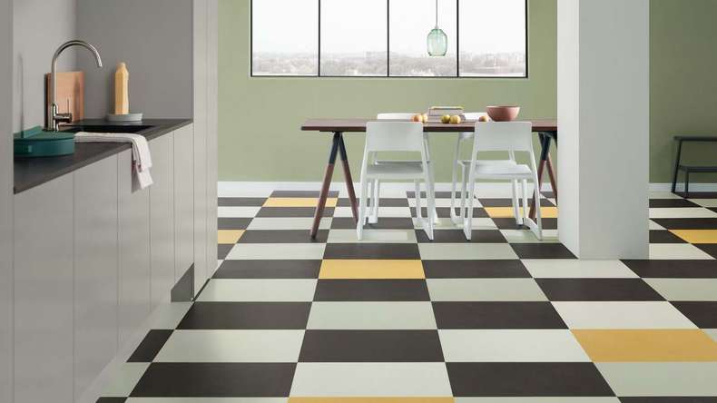 Forbo Linoleum Marmoleum Klick - Lemon zest - 333251
