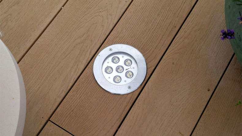 planeo Authoria PureBoard Terrassendiele Massiv - Light Natural Oak 3.6m strukturiert