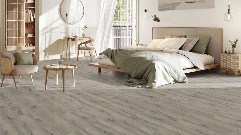 Gerflor Klick Vinyl - Senso Premium Rigid Acoustic Pecan | Trittschalldämmung integr. (39470511)