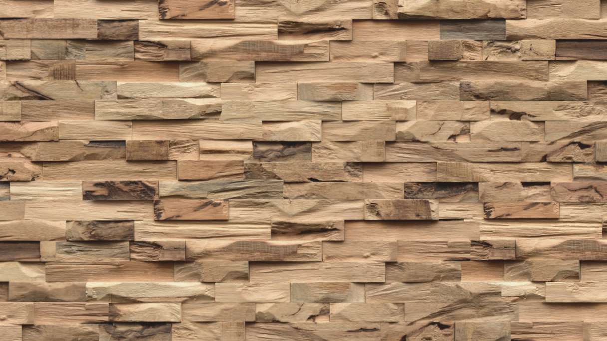 Skaben WoodWall - Coastalwood Hevea Natur