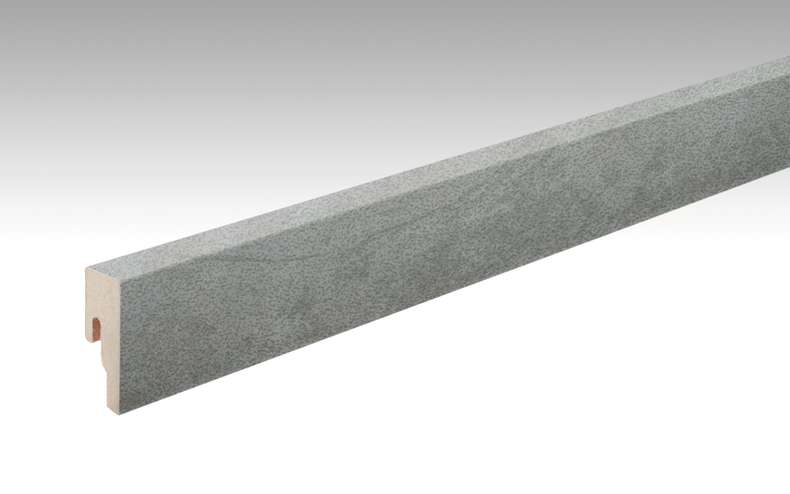 MEISTER Sockelleisten Fußleisten Schiefer grau 6136 - 2380 x 50 x 18 mm (200015-2380-06136 - 6963236136)
