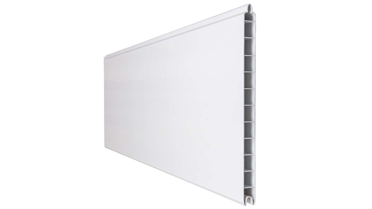 planeo Gardence Simply Premium - Einzelprofil Weiss