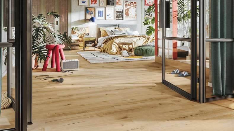 MEISTER Designboden Rigid-Vinyl RD 200 S - 20192 Industrial pop | Trittschalldämmung integr. (400047-1220230-20192)