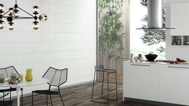 Skaben DesignWall Aqua Wandverkleidung Kunststoff - Blanco 60 x 30 cm