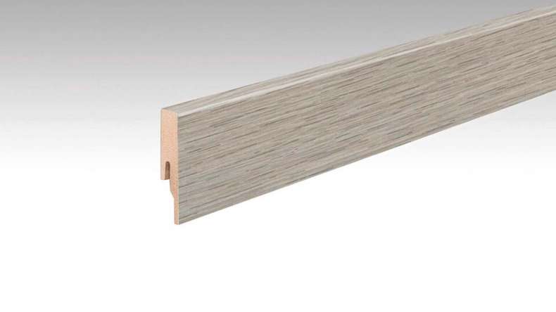 MEISTER Sockelleisten Fußleisten Feldeiche greige 6854 - 2380 x 60 x 16 mm (200013-2380-06854 - 6948236854)