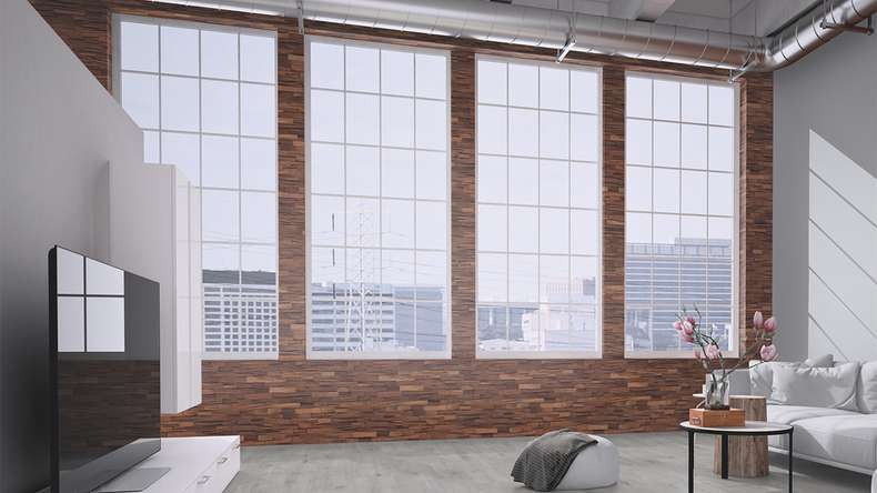 Skaben WoodWall - Hatchetwood Bangkirai Coffee