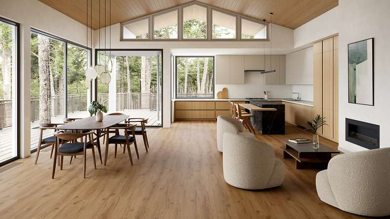 planeo WPC Klick Vinyl - PUREtec MAX 70 EIR Honey Nature Oak | Trittschalldämmung integr. (RP-A50-1)