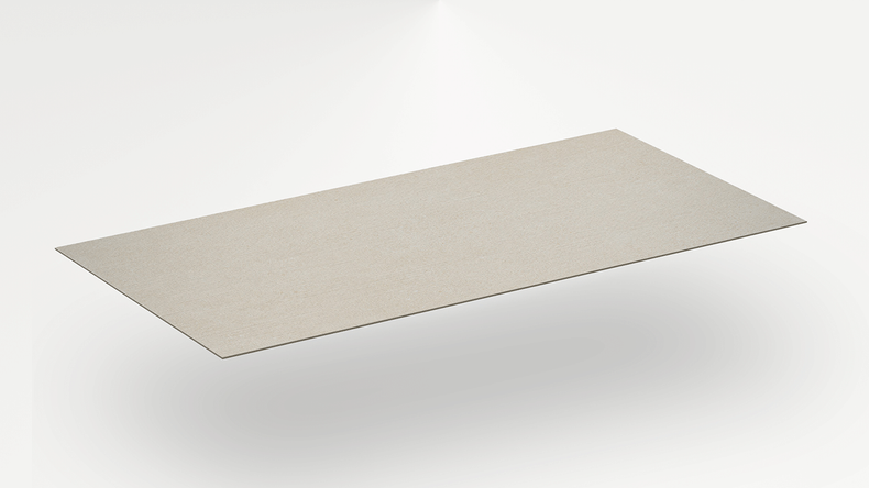 planeo Wandverkleidung SPC - CeraRock Tile Stripes Concrete Tan XL 280 x 117,5 cm