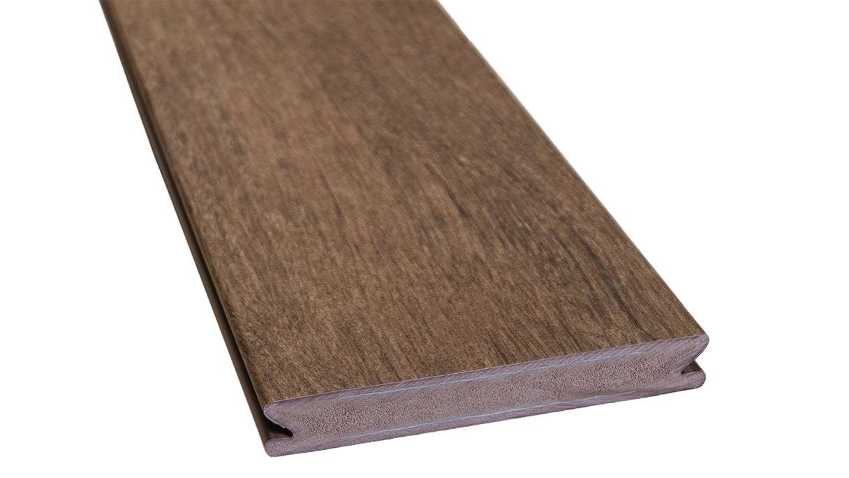planeo Design Wood - BPC Terrassendiele Massiv - Yellowish Ipe strukturiert