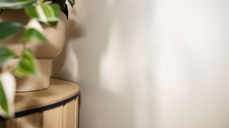 planeo Wandverkleidung SPC - CeraRock Tile Stripes Concrete Cream 120 x 60 cm