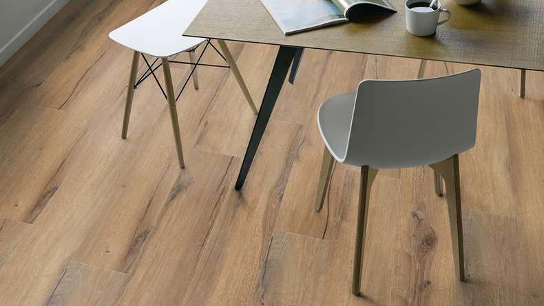 Gerflor Klick Vinyl Rigid - Creation 70 Clic Cedar Brown | Authentisches Erscheinungsbild (61280850)
